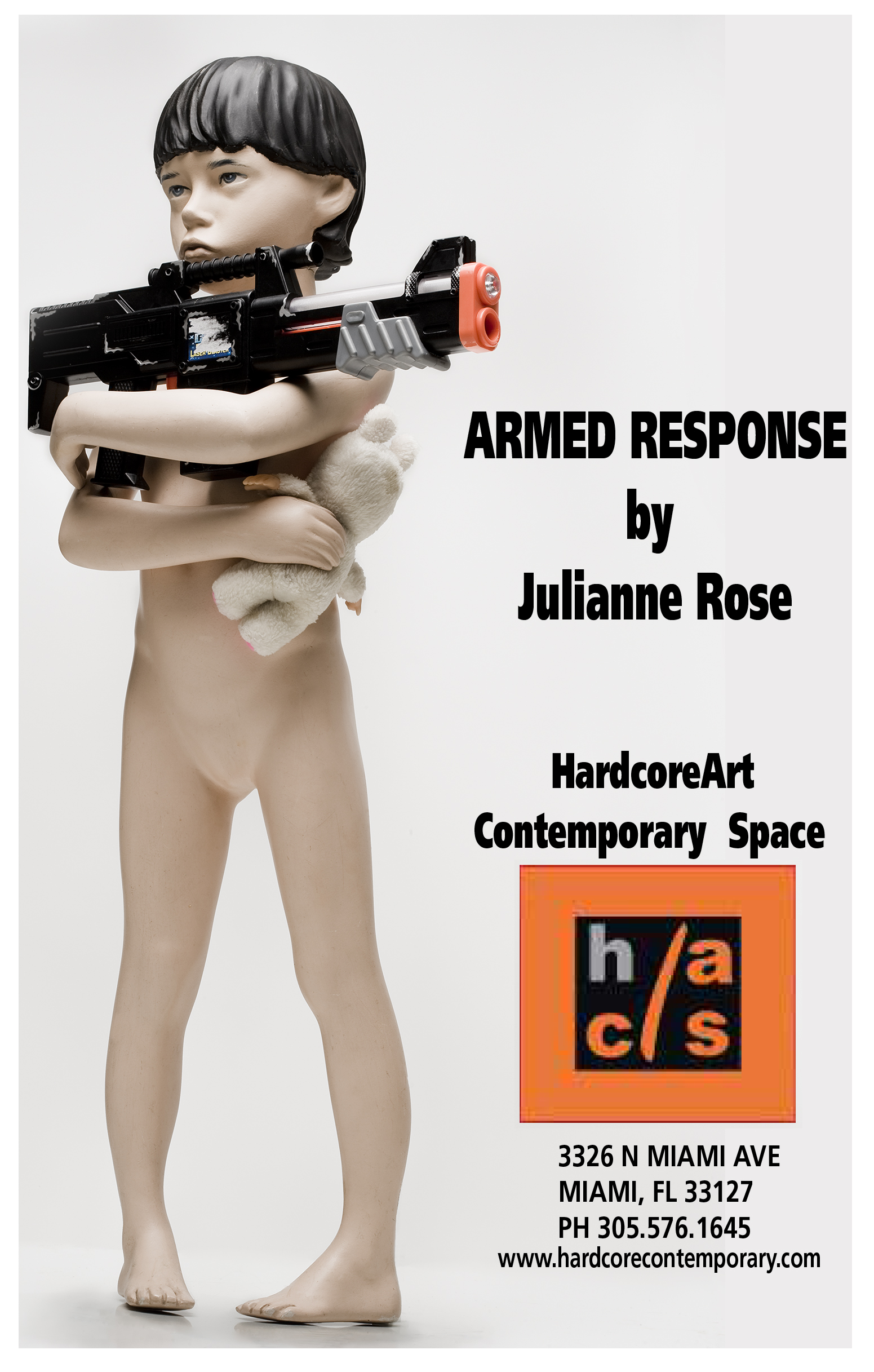 ARMED RESPONSE CATALOGUE by artist Julianne Rose