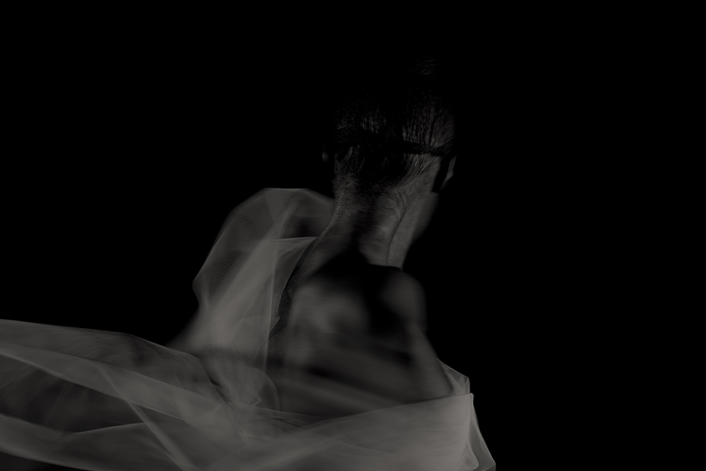 Black & white nude photograph entitled VENUS#08 by artist JulianneRose