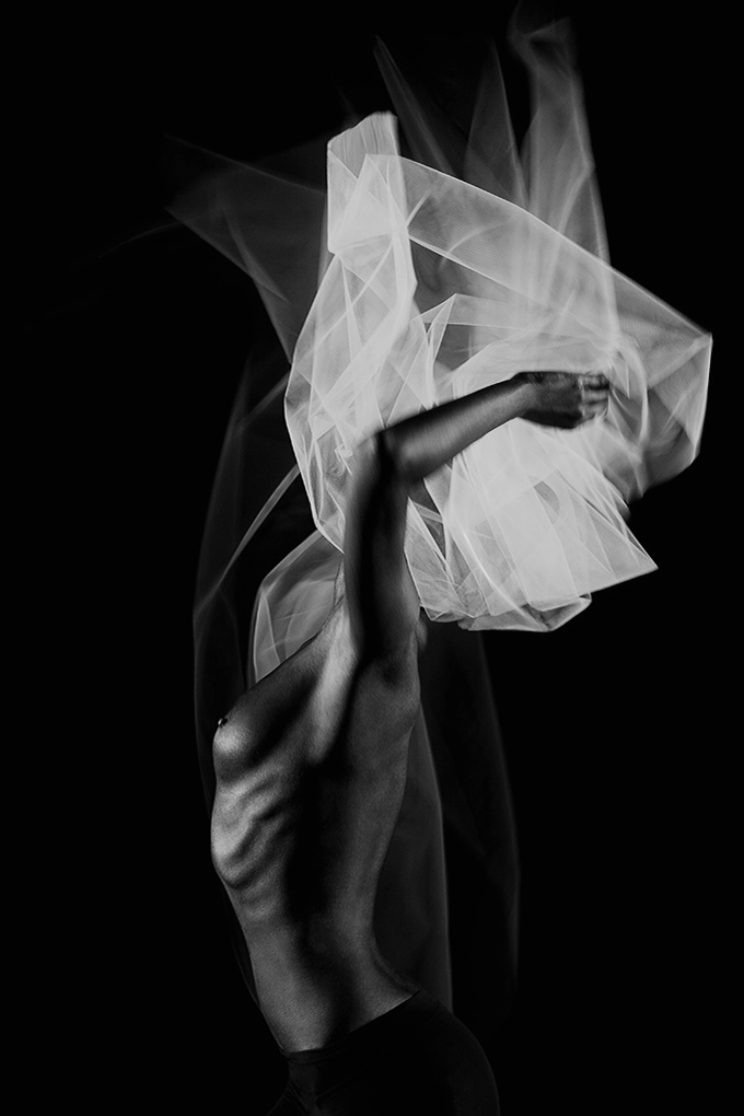 Black & white photograph entitled VENUS#06 by artist JulianneRose