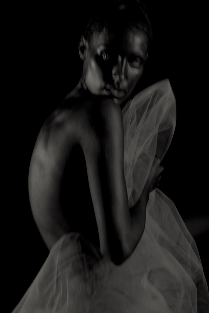 Black & white photograph entitled VENUS#07 by artist JulianneRose
